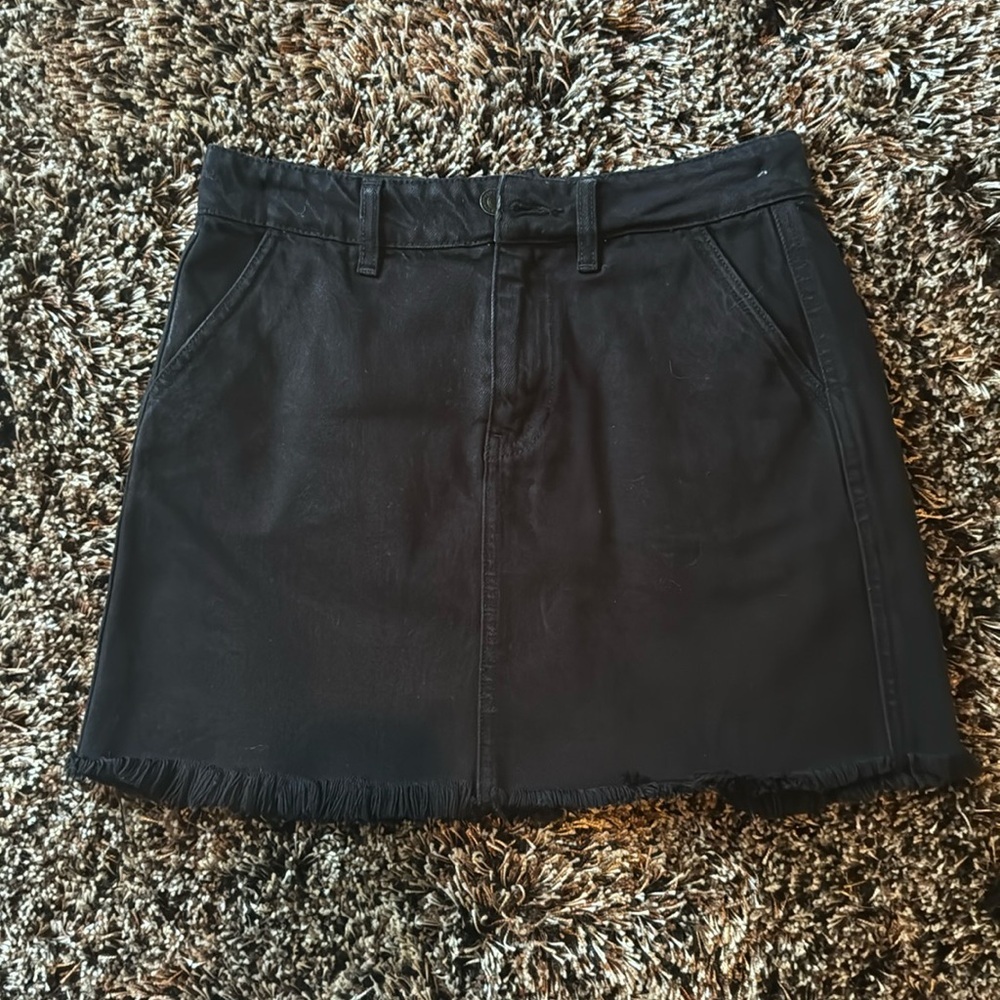 Kancan Black Denim Skirt.‎ Women’s Small.